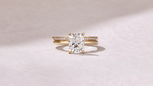 Cover image for A 360 of Elongated Cushion Cut Engagement Rings